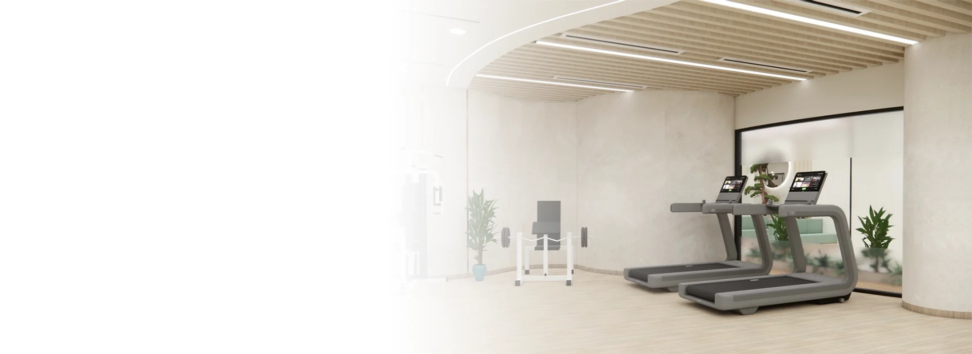 HVS Clinics & Rehab — cardiac rehabilitation floor